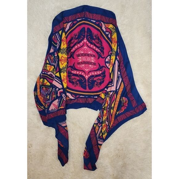 Womens Scarf Ford Cares Warriors in Pink 2014 Breast Cancer Awareness 72x27 - Picture 7 of 10